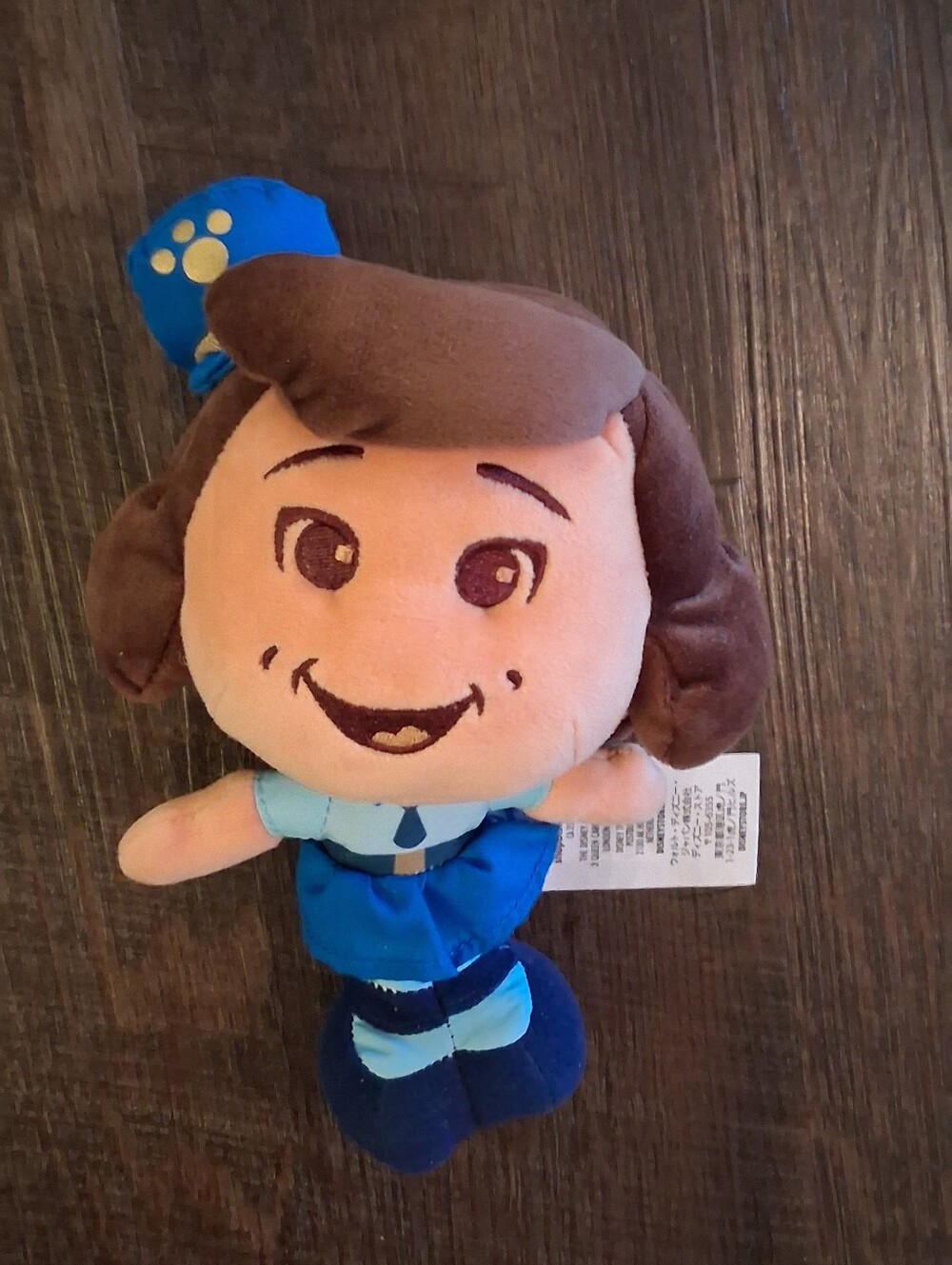 Disney Store Toy Story 4 Officer Giggle McDimples plush mini bean bag.